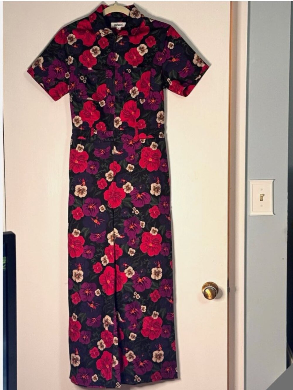 Mixed by Nasrin Quincy Jumpsuit in Pansy